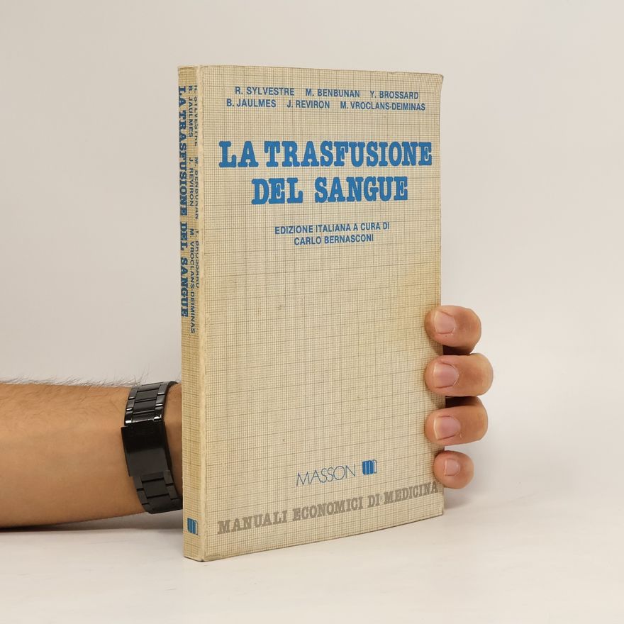 Autorenkollektiv La trasfusione del sangue
