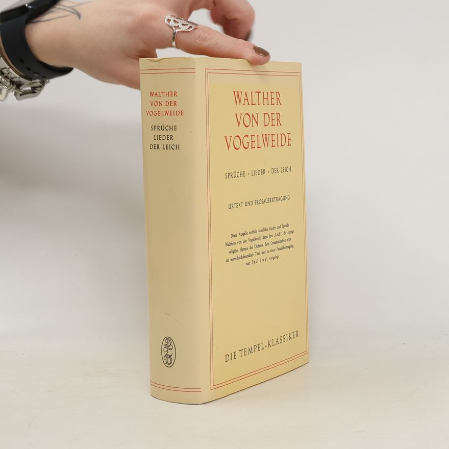 Walther von der Vogelweide Sprüche lieder der Leich