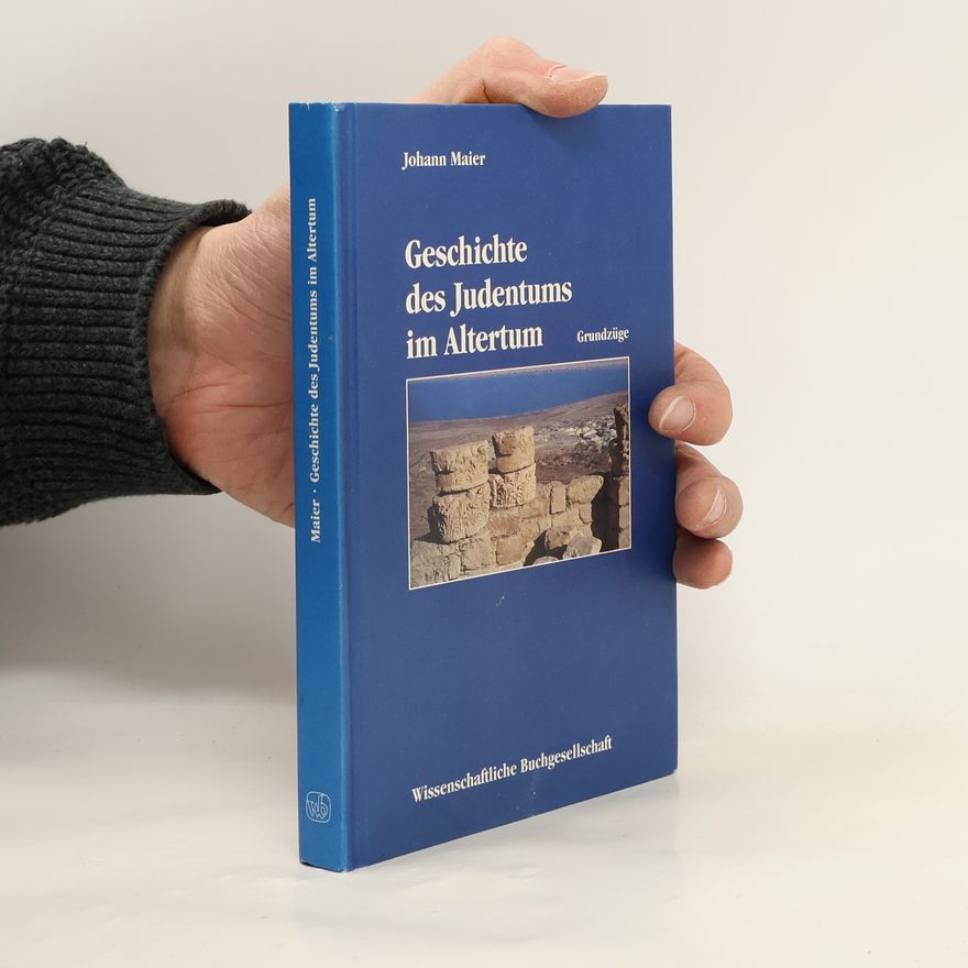 Johann Maier Geschichte des Judentums im Altertum