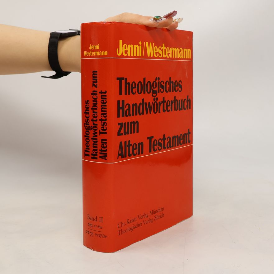 Ernst Jenni Theologisches Handwörterbuch zum Alten Testament.