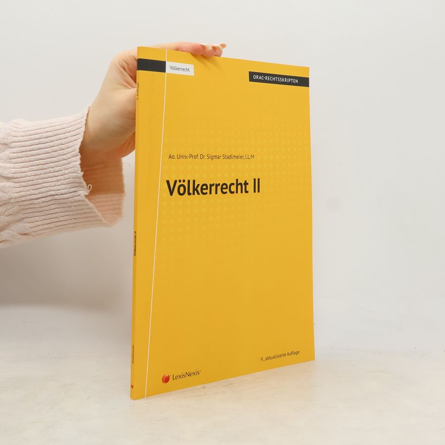 Sigmar Stadlmeier Völkerrecht - 9., aktualisierte Auflage