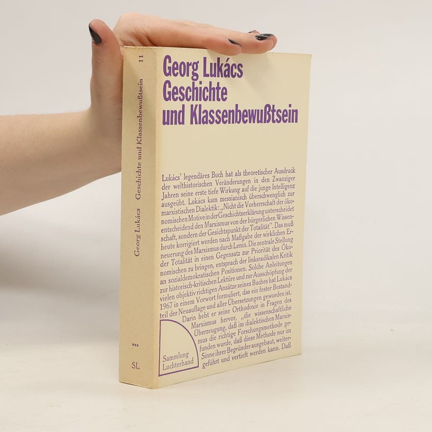 Autorenkollektiv Geschichte und Klassenbewusstsein