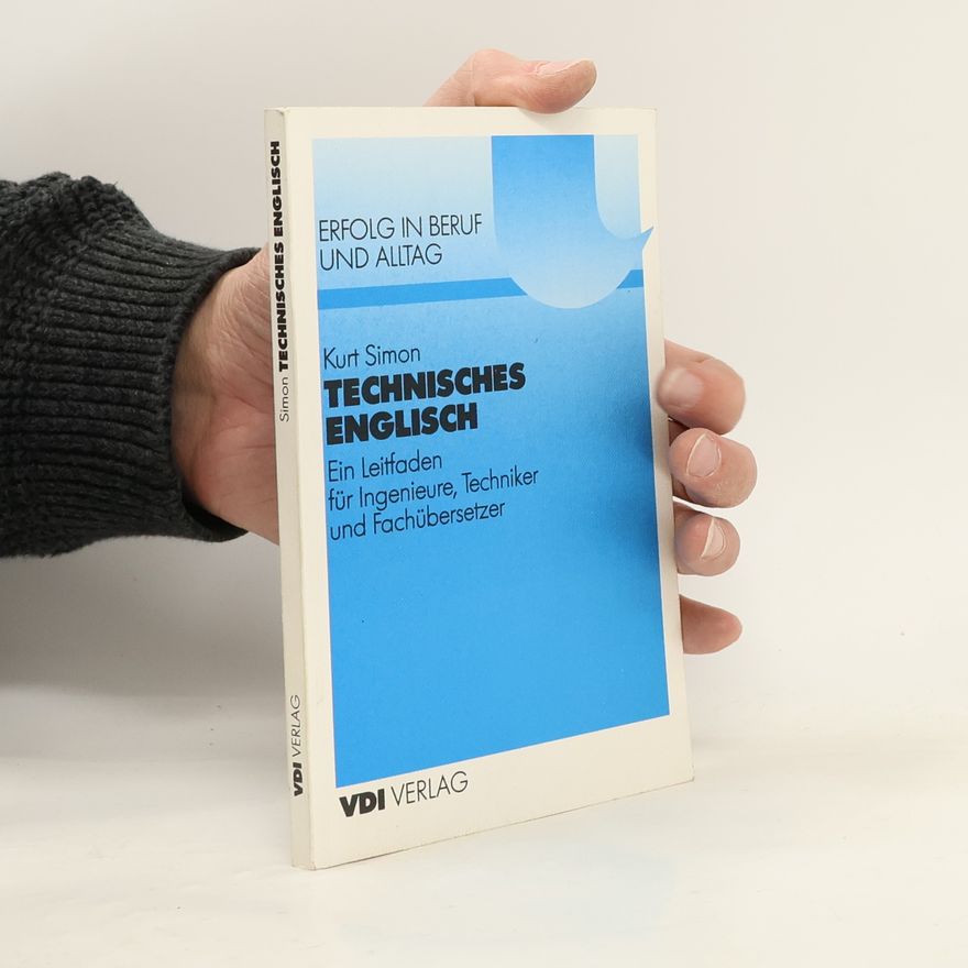 Kurt Simon Technisches Englisch
