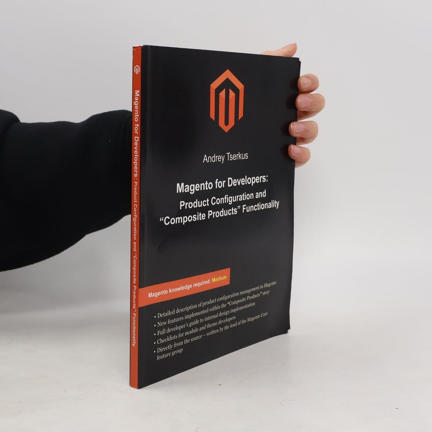 Andrey Tserkus Magento for Developers
