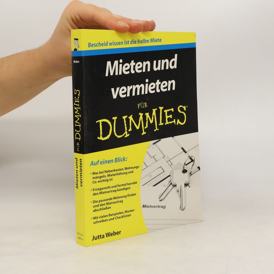 Jutta Weber-Bock Mieten und Vermieten für Dummies