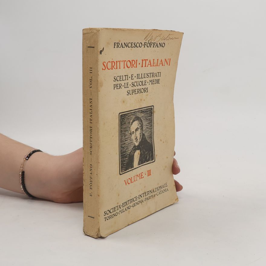 Francesco Foffano Scrittori Italiani III