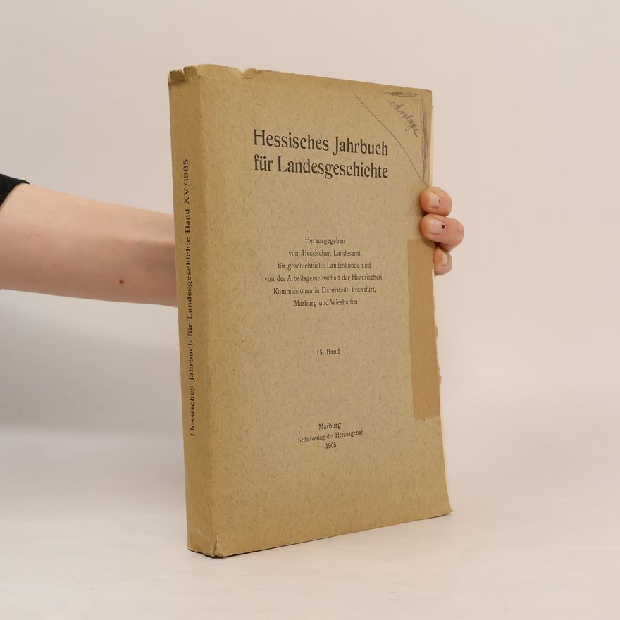 AA.VV. Hessisches Jahrbuch für Landesgeschichte 15
