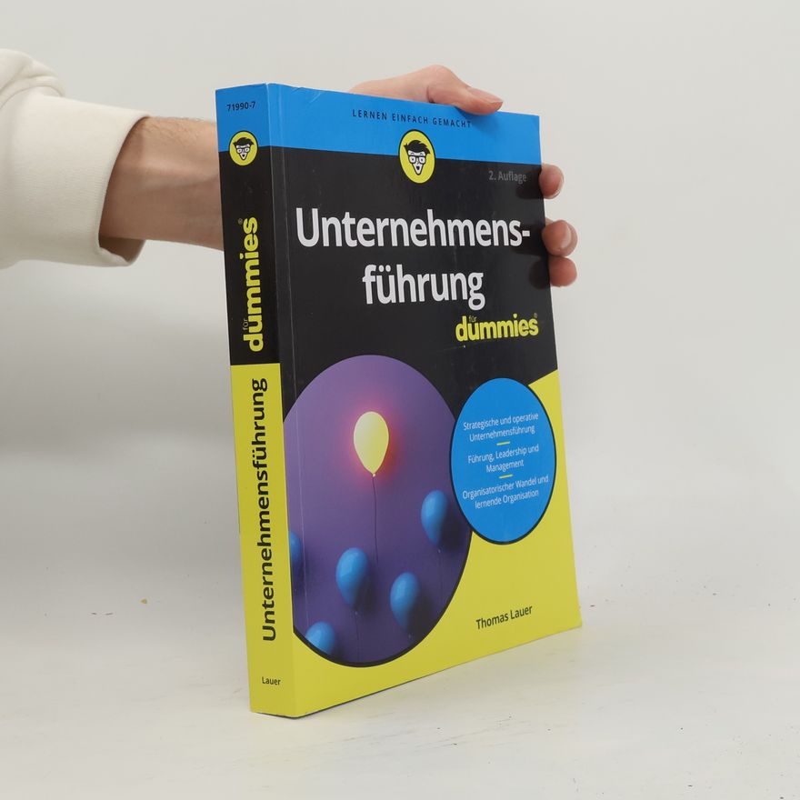 Thomas Lauer Unternehmensführung für Dummies