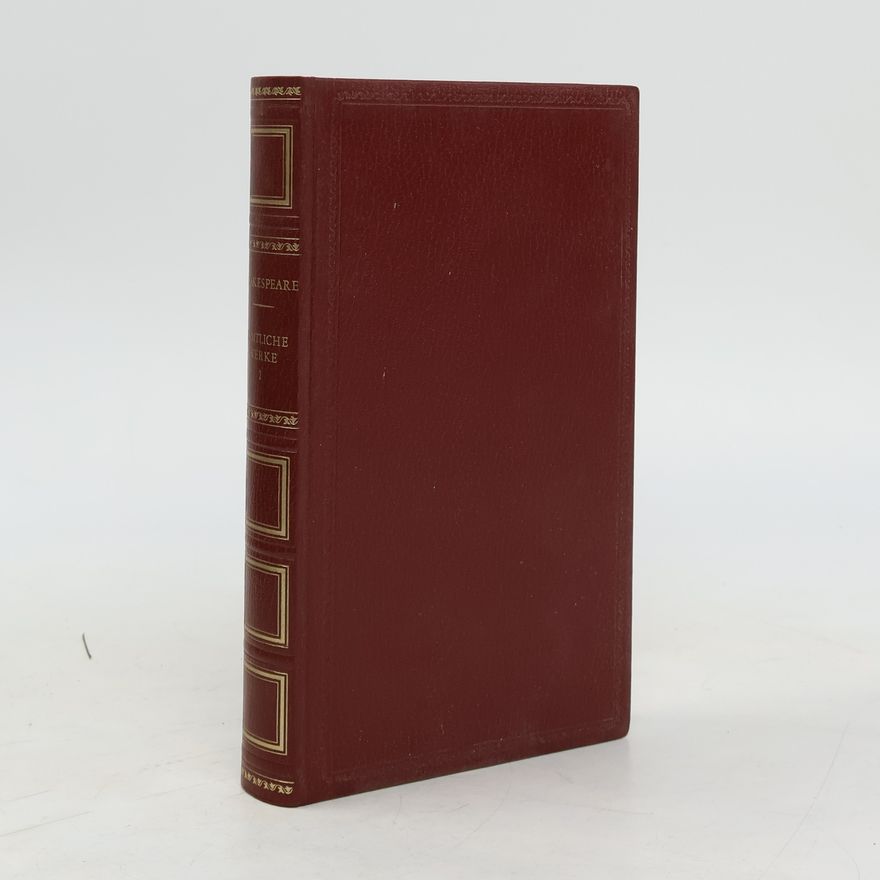 William Shakespeare Sämtliche Werke I