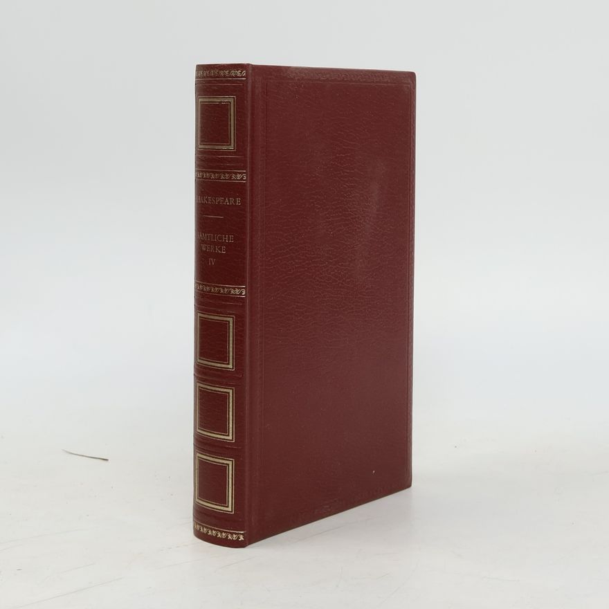 William Shakespeare Sämtliche werke IV