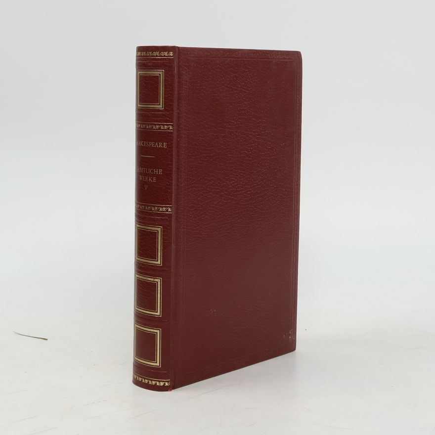 William Shakespeare Sämtliche Werke in neun Bänden V. Historien II