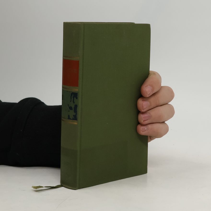 Johann Wolfgang von Goethe Gedenkausgabe der Werke, Briefe und Gespräche 19