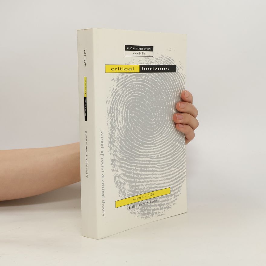 Collectif d'auteurs Critical Horizons