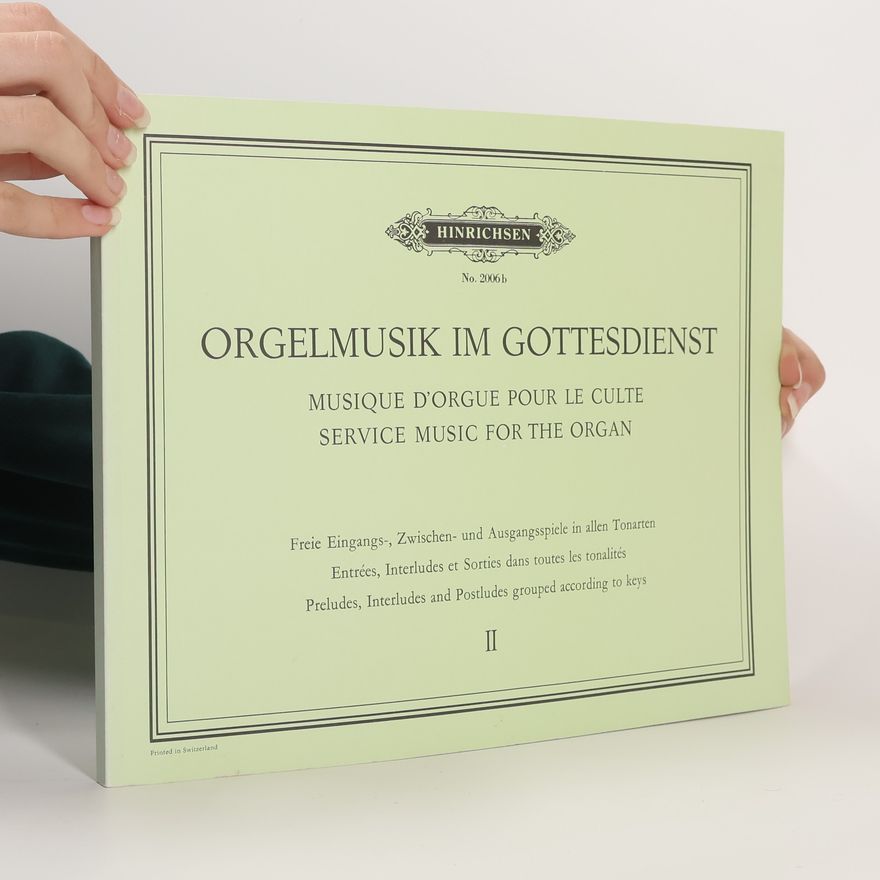 AA.VV. Orgelmusik im Gottesdienst II