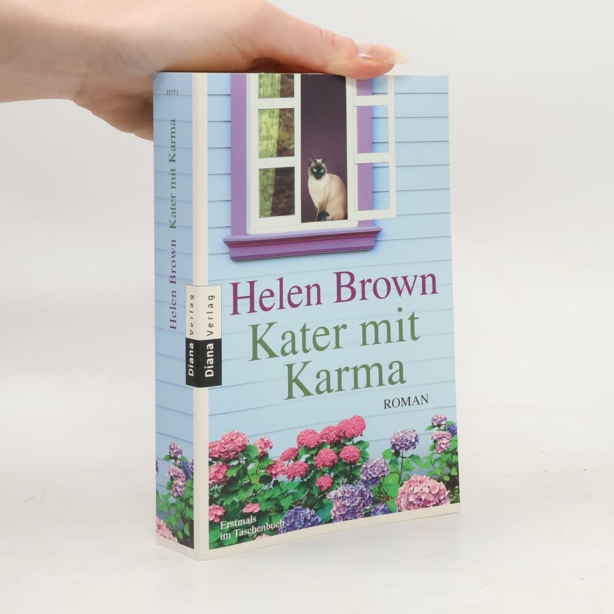 Helen Brown Kater mit Karma