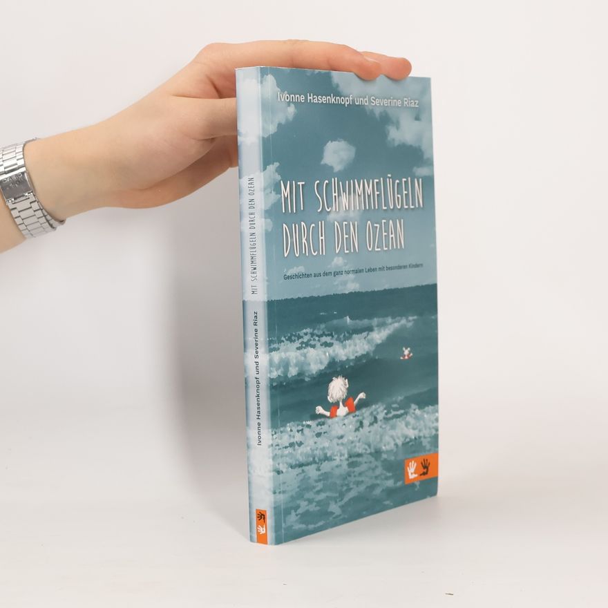 Severine Riaz Mit Schwimmflügeln durch den Ozean