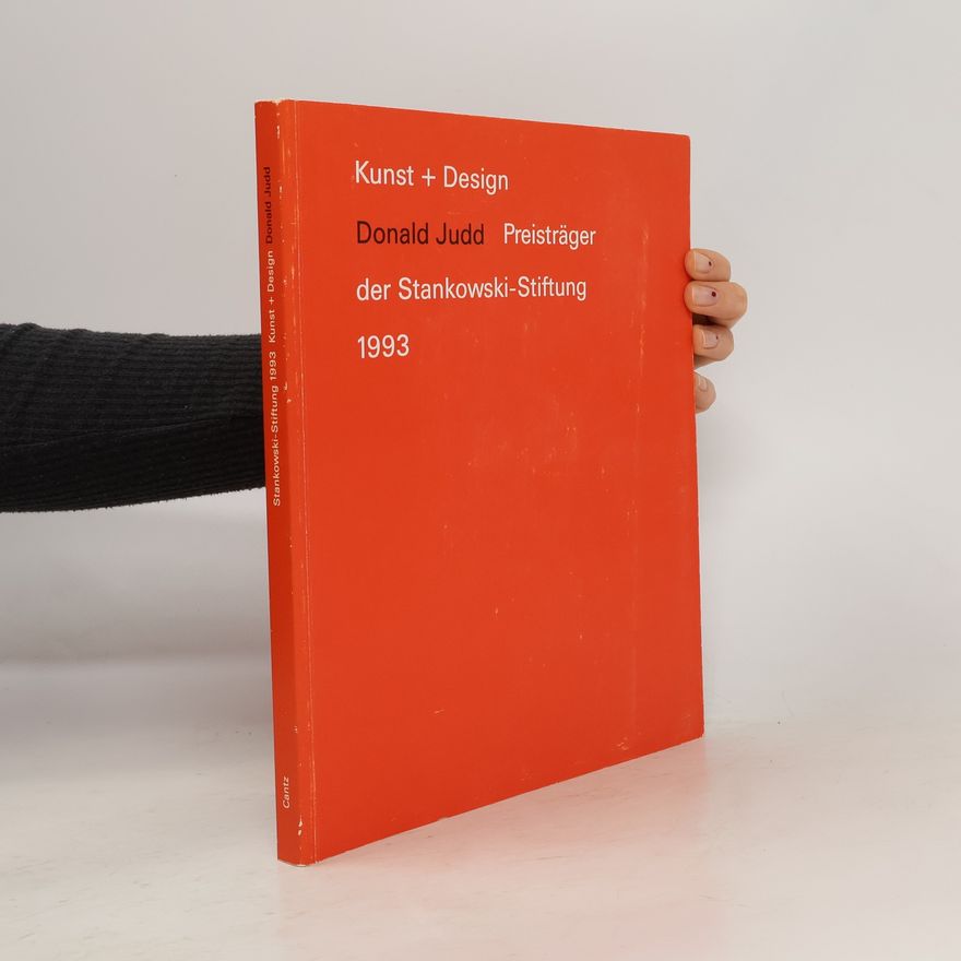 Donald Judd Donald Judd