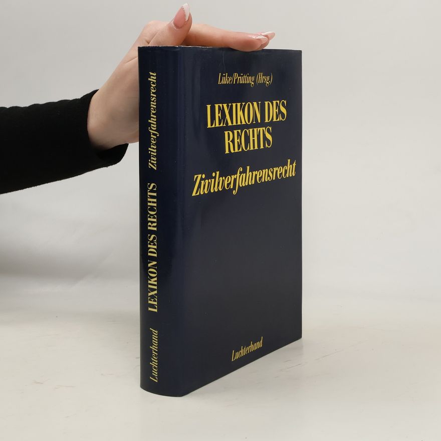 Hanns Prütting Lexikon des Rechts