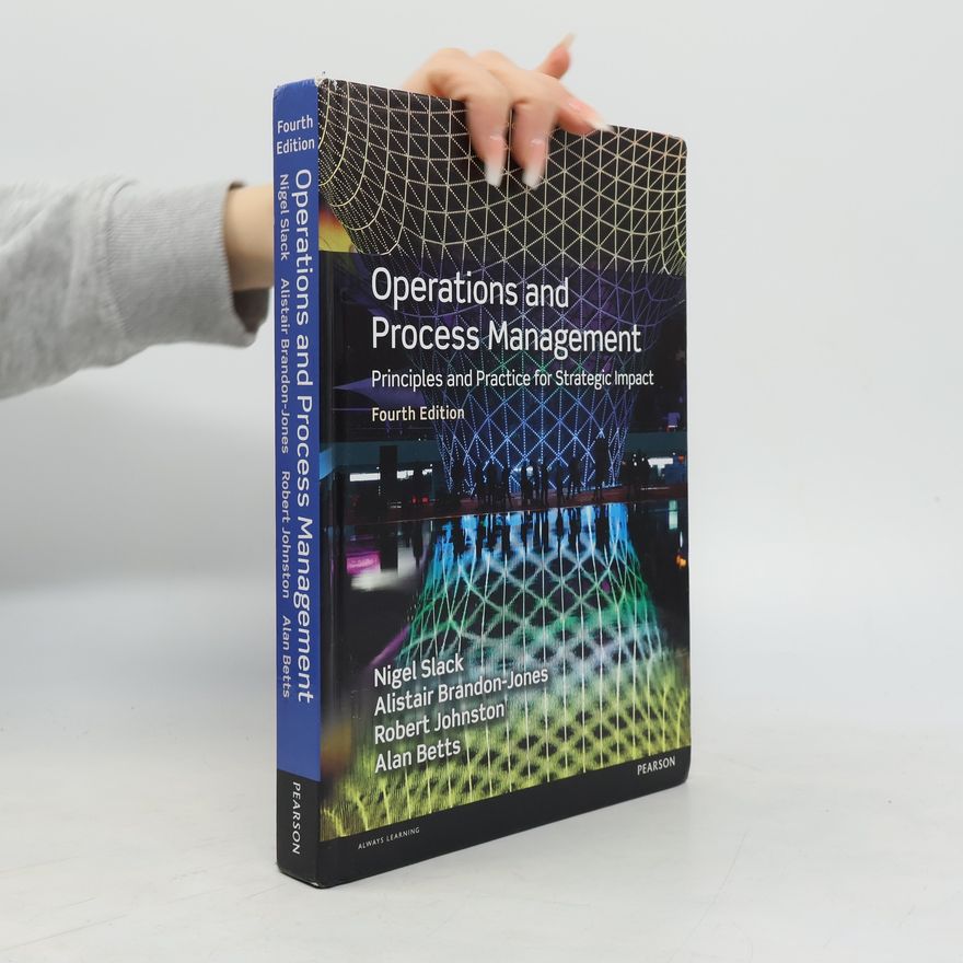 Nigel Slack Operations and Process Management