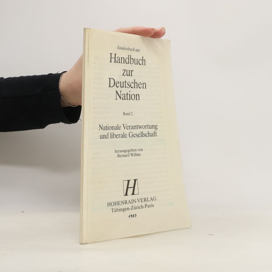 Bernard Willms Handbuch zur Deutschen Nation 2