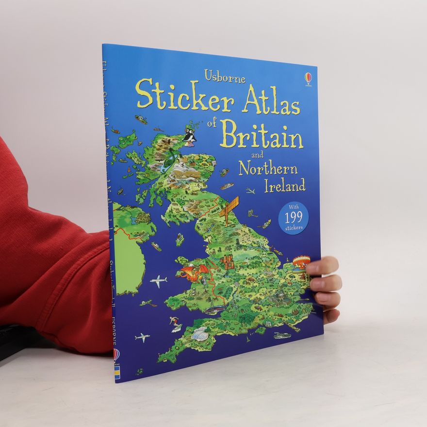 Stephanie Turnbull Sticker Atlas of Britain and Northern Ireland