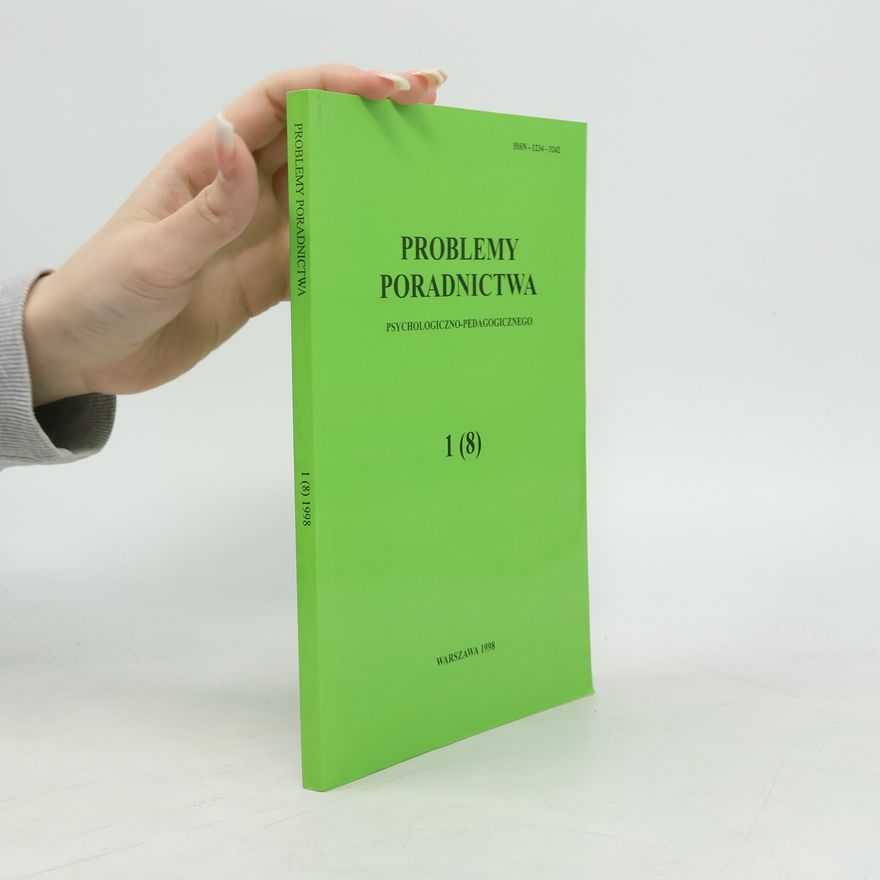 Autorenkollektiv Problemy Poradnictwa Psychologiczno-Pedagogicznego Biuletyn 1(8)