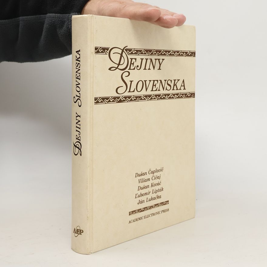 Dušan Kováč Dejiny Slovenska