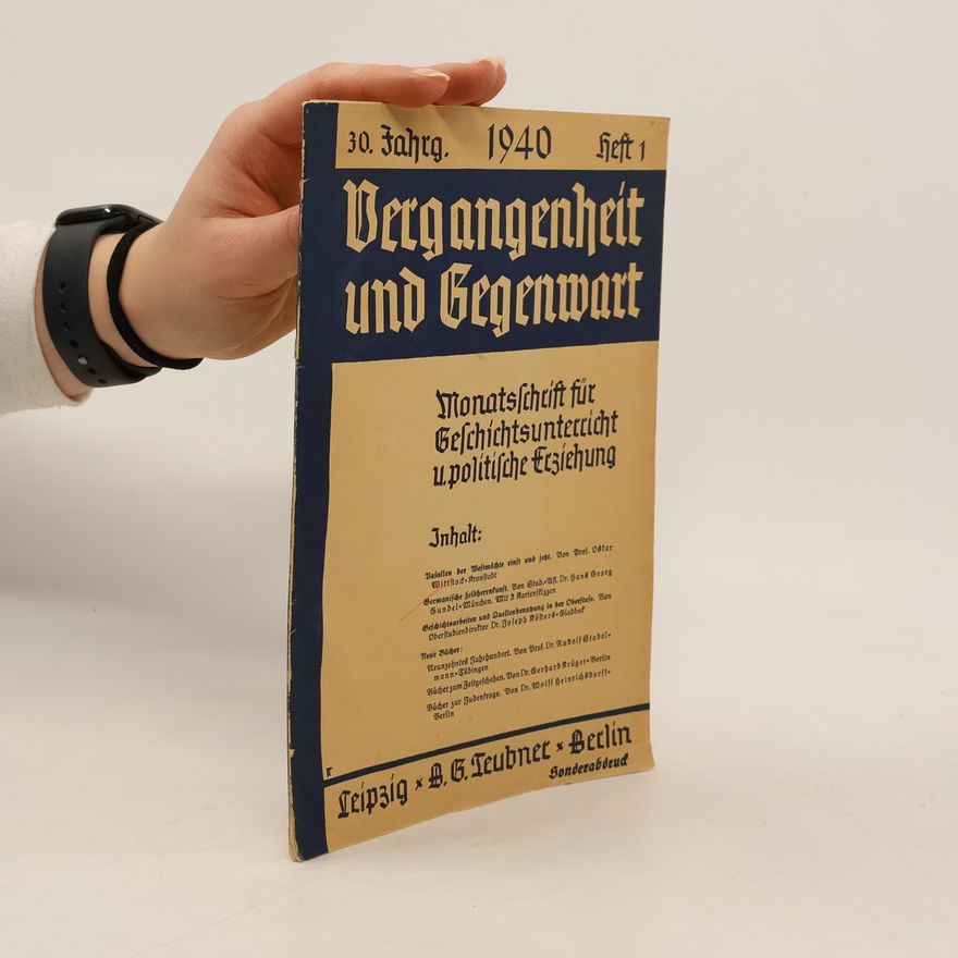 Collectif d'auteurs Vergangenheit und Gegenwart