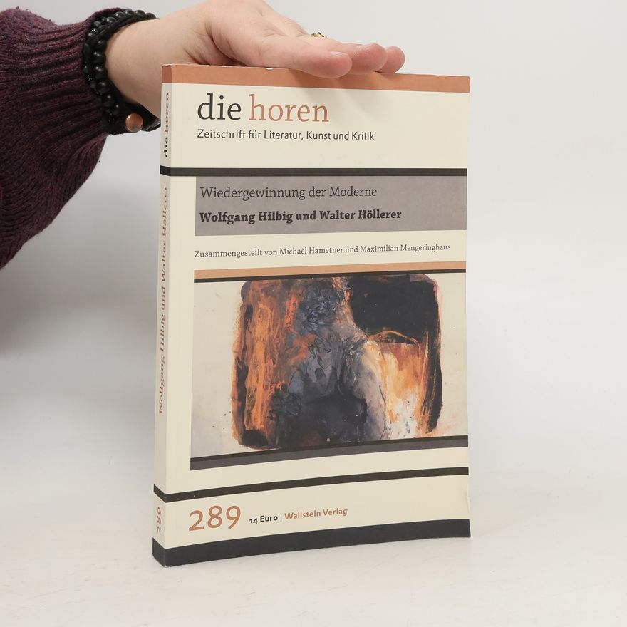 Michael Hametner Wiedergewinnung der Moderne
