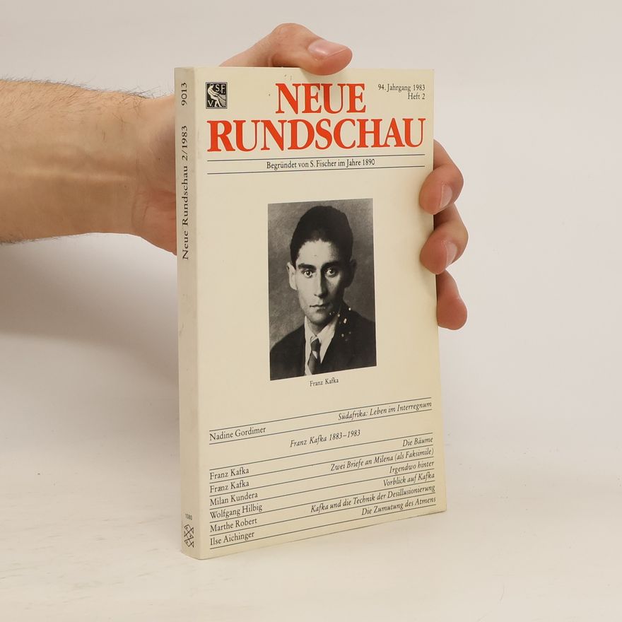 Milan Kundera Neue Rundschau