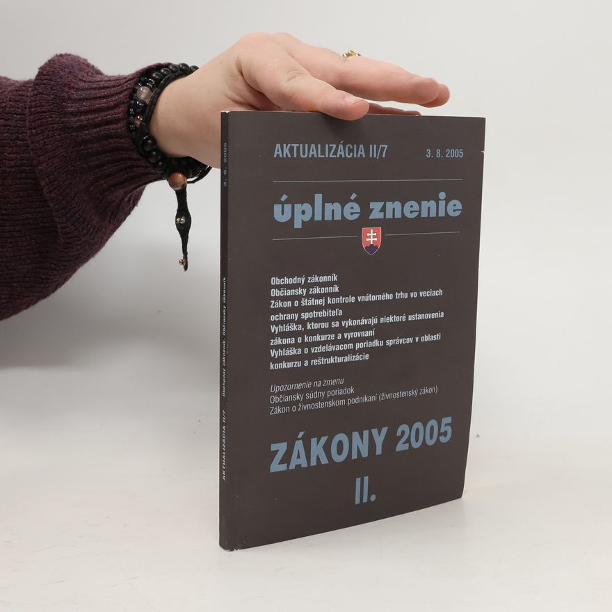 Collectif d'auteurs Zákony 2005 II.