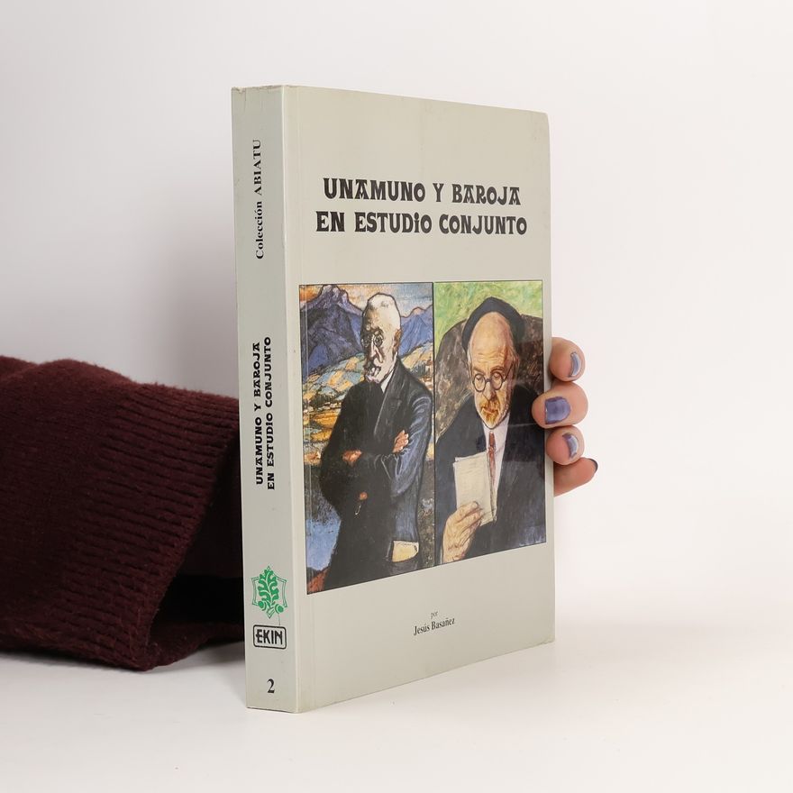 Jesús Basáñez Arrese Unamuno y Baroja en estudio conjunto