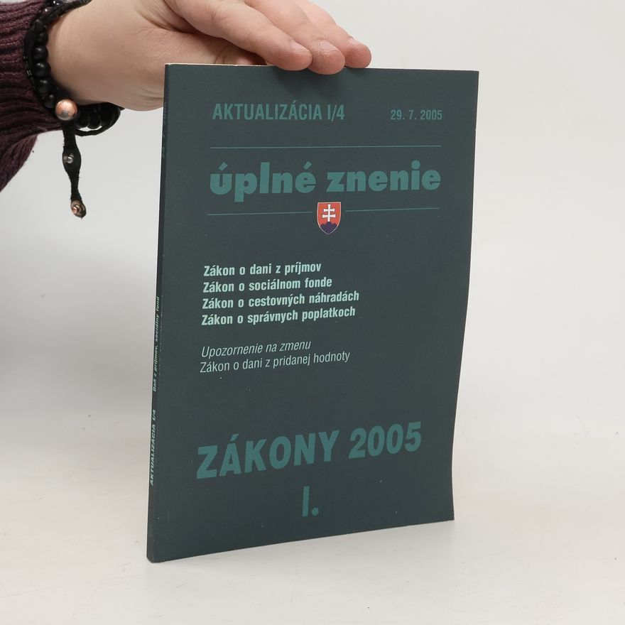 Collectif d'auteurs Zákony 2005 I.