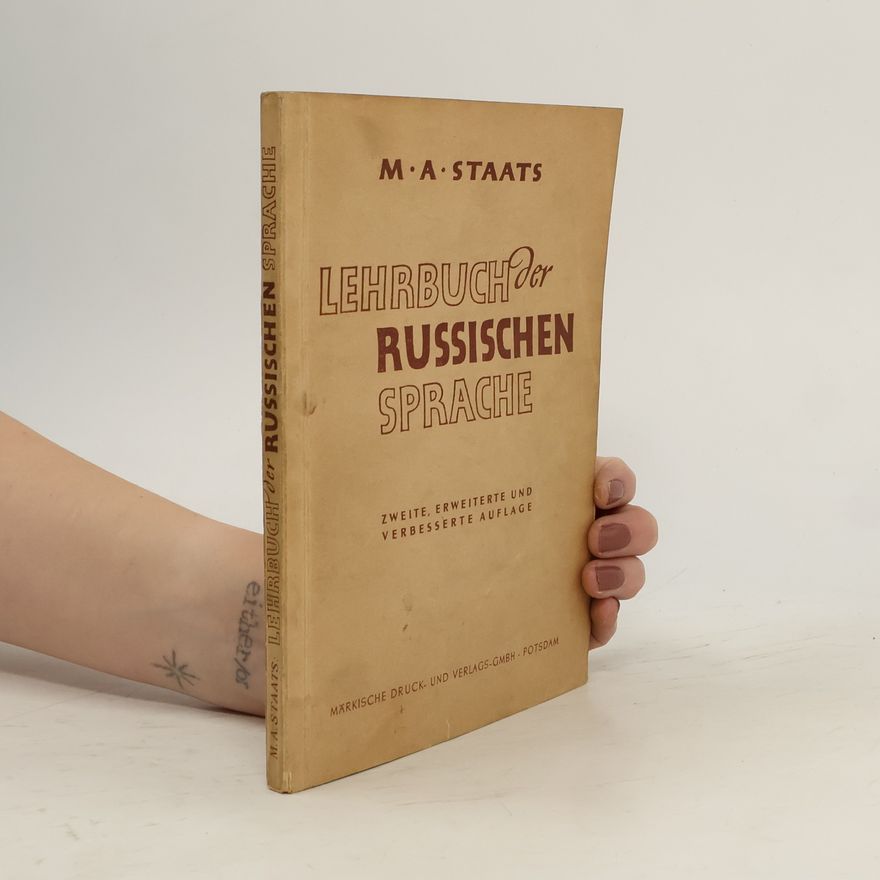 M. A. Staats Lehrbuch der russischen Sprache