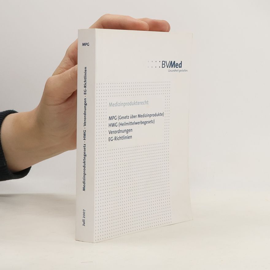 Collectif d'auteurs Medizinprodukterecht