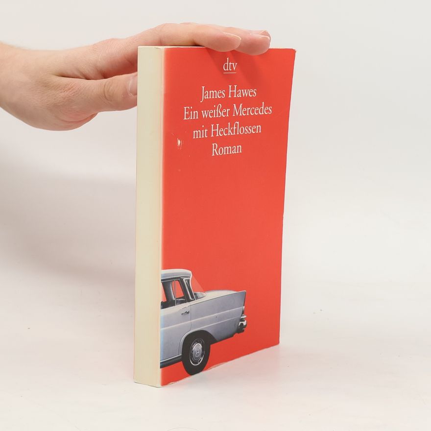 James Hawes Ein weißer Mercedes mit Heckflossen