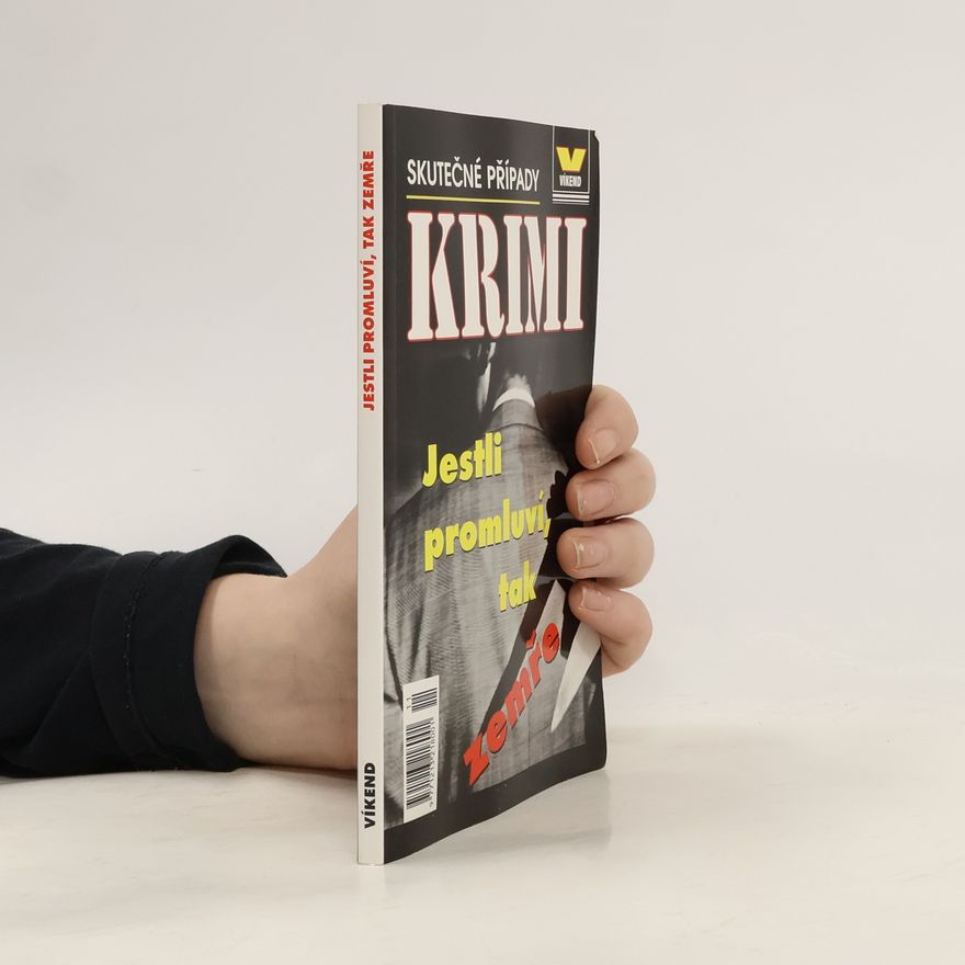 Josef Kratochvíl Jestli promluví, tak zemře