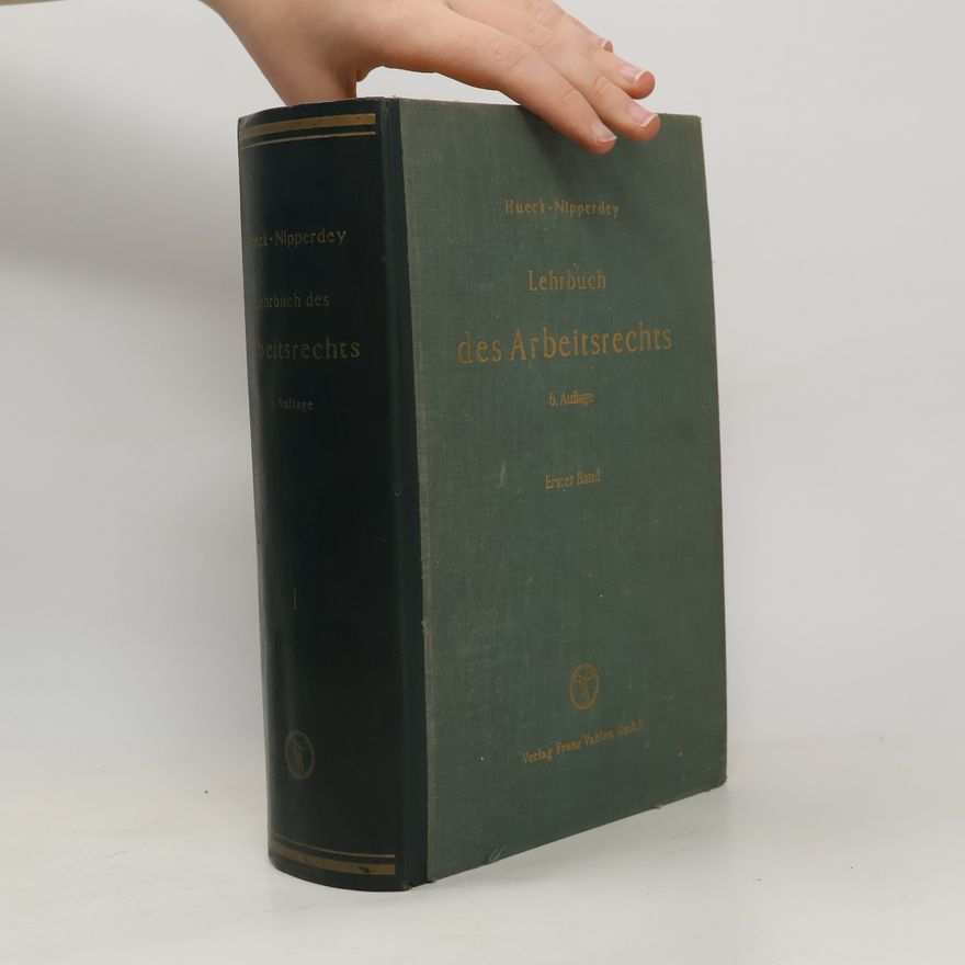 Autorenkollektiv Lehrbuch des Arbeitsrechts I