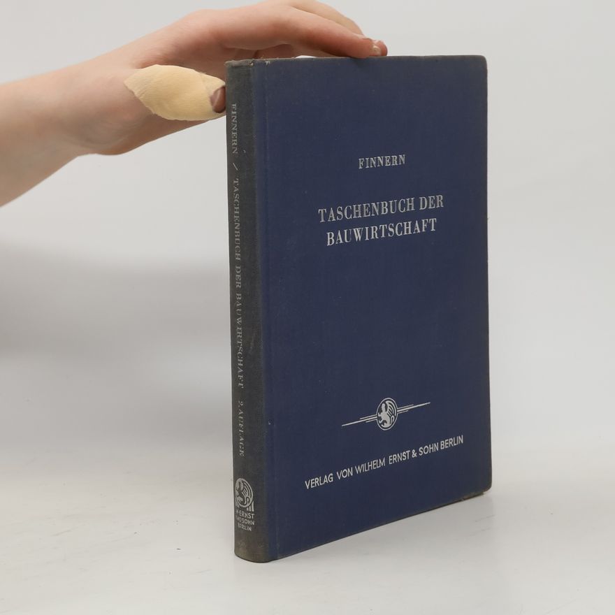 Richard Finnern Taschenbuch der Bauwirtschaft