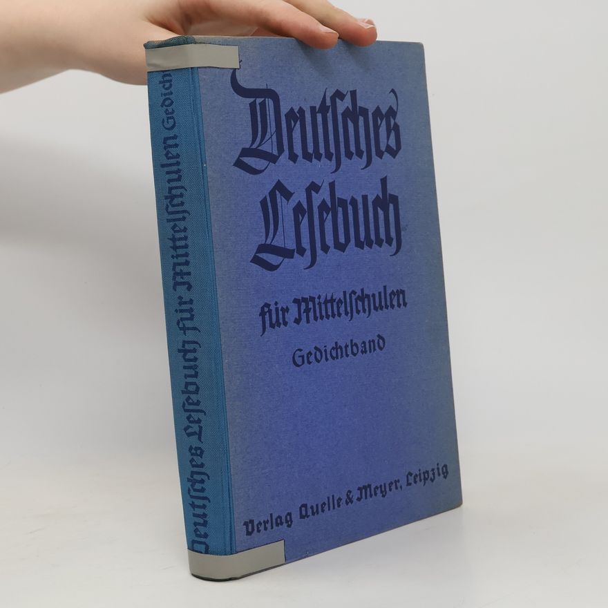 Kolektív autorov Deutsches Lesebuch für Mittelschulen. Gedichtband