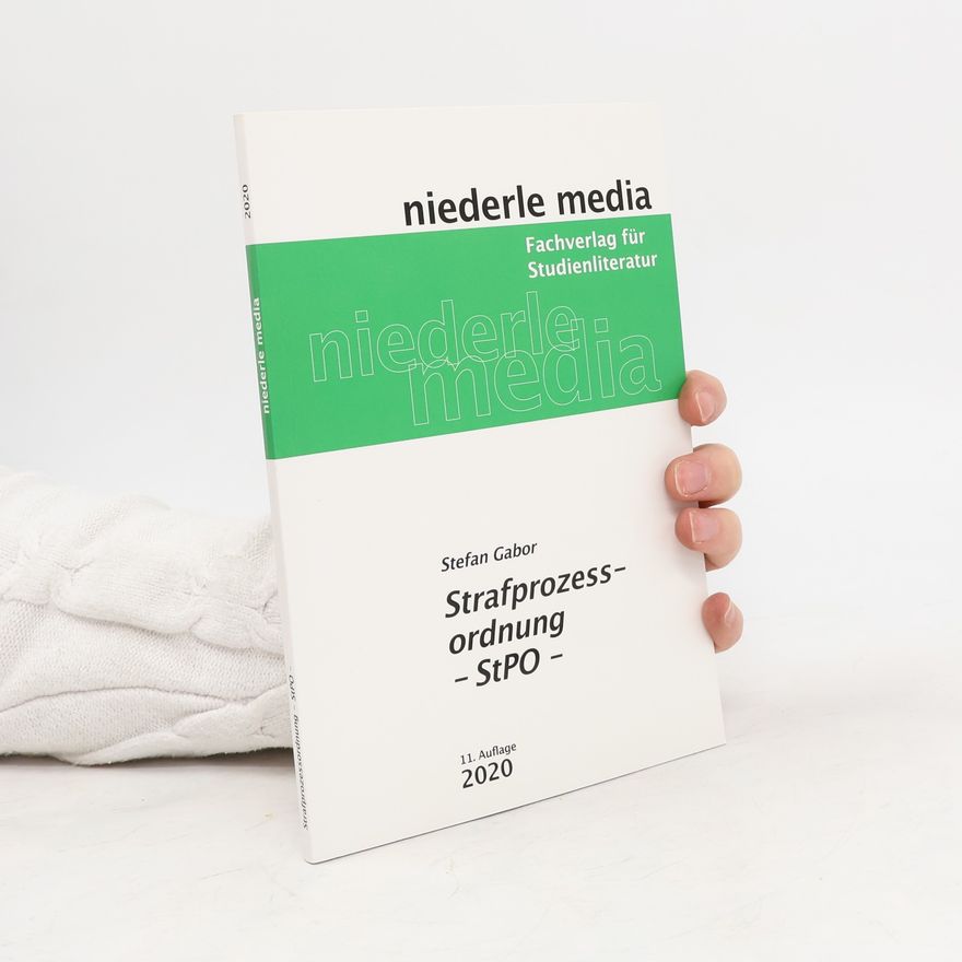Stefan Gabor Strafprozessordnung