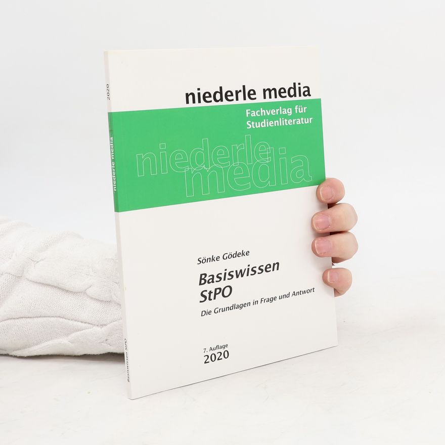 Sönke Gödeke Basiswissen StPO