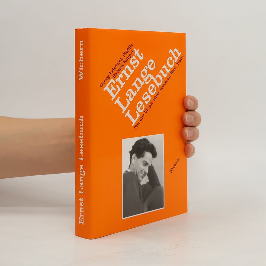 Georg Friedrich Pfäfflin Ernst-Lange-Lesebuch