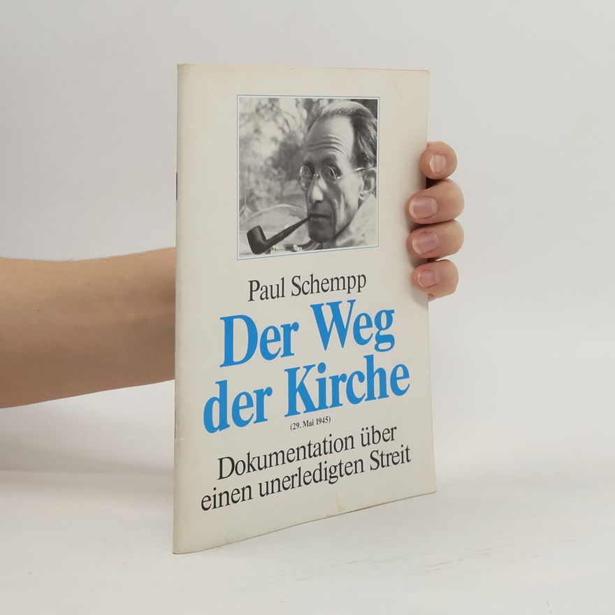 Paul Schempp Der Weg der Kirche