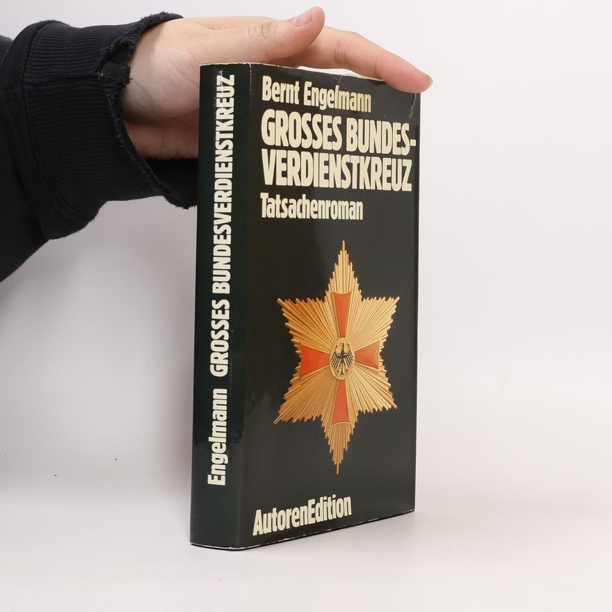 Bernt Engelmann Grosses Bundesverdienstkreuz