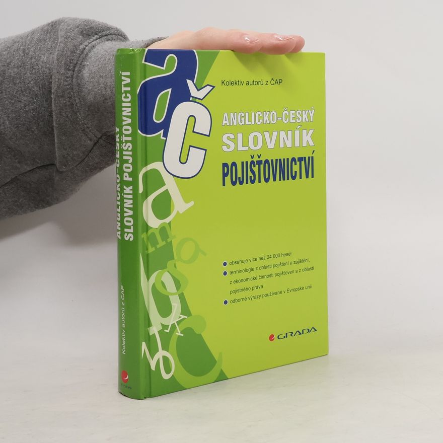 Josef Čížek Anglicko-český slovník pojišťovnictví