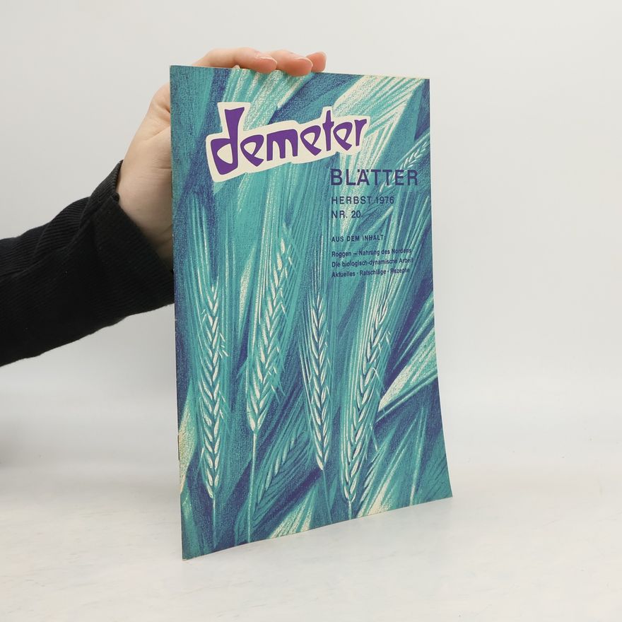 Autores varios Demeter Blätter 20/1976