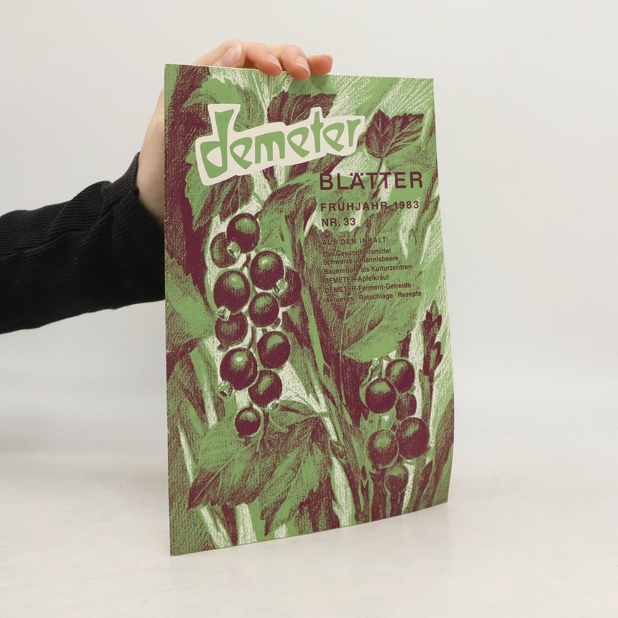 Autores varios Demeter Blätter 33/1983
