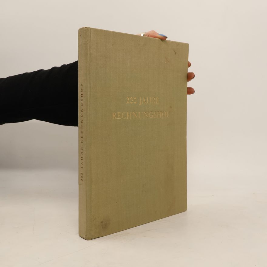 Autorenkollektiv 200 Jahre Rechnungshof