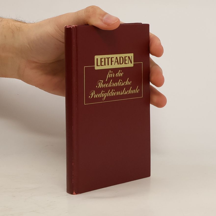 Various authors Leitfaden für die theokratische Predigtdienstschule